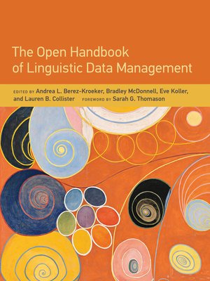 The Open Handbook of Linguistic Data Management - ebook